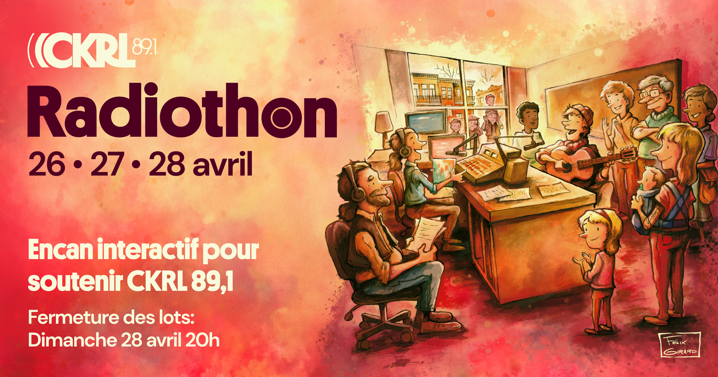 L'Encan 2024 est ouvert !