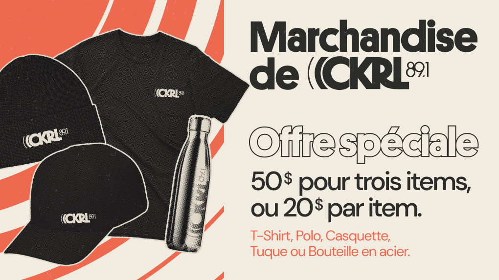 Marchandise de CKRL