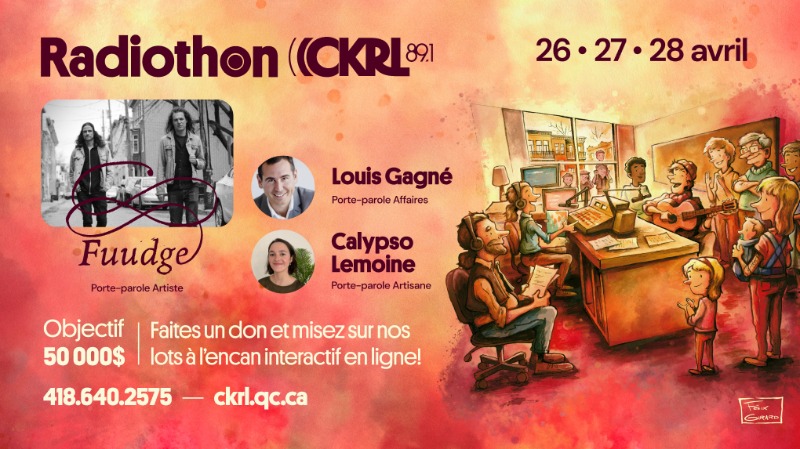 CKRL présente ses porte-paroles du Radiothon 2024