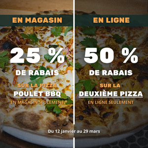 La boîte à pain - Promotion pizza