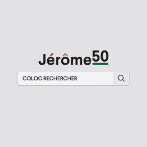Pochette extrait Coloc rechercher de Jérôme 50